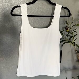 Tahari Modern Essentials Ribbed Tank Top